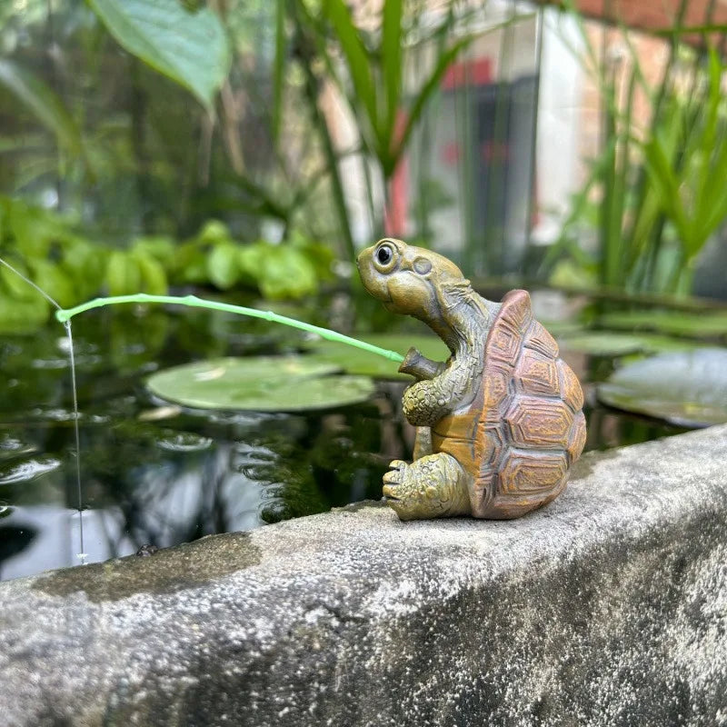 Turtle Rockery Water Fountain