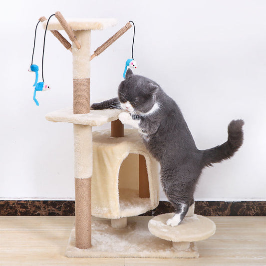 Cat Supplies New Cat Scratching Board Sisal Funny Cat Toy Multi-Layer