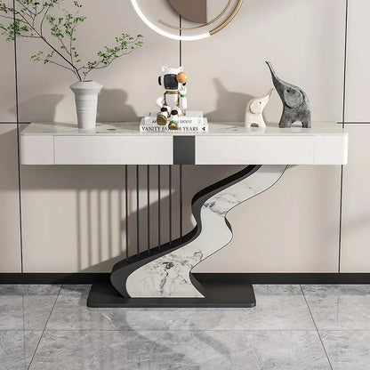 Modern Console Table with Drawers