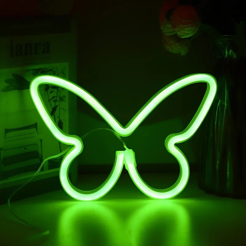 LED Butterfly Neon Light