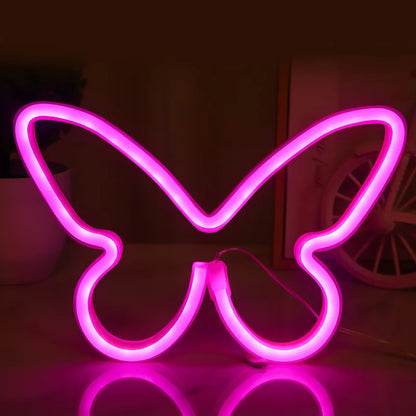 LED Butterfly Neon Light