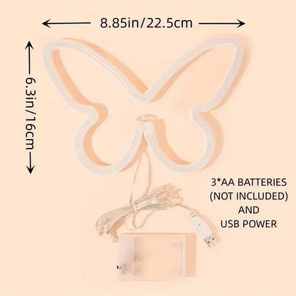 LED Butterfly Neon Light