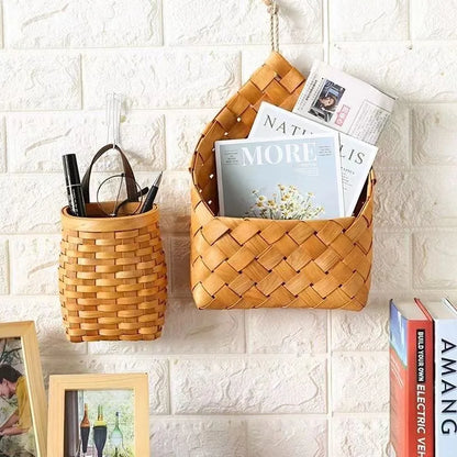 Woven Hanging Flower Basket