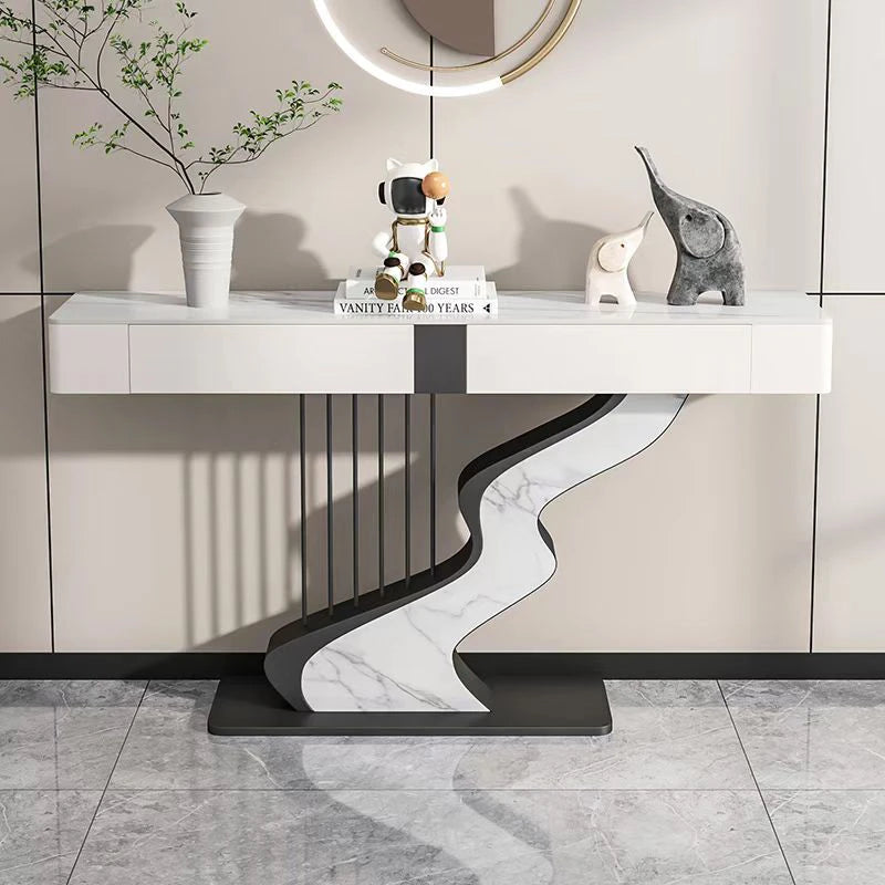 Modern Console Table with Drawers