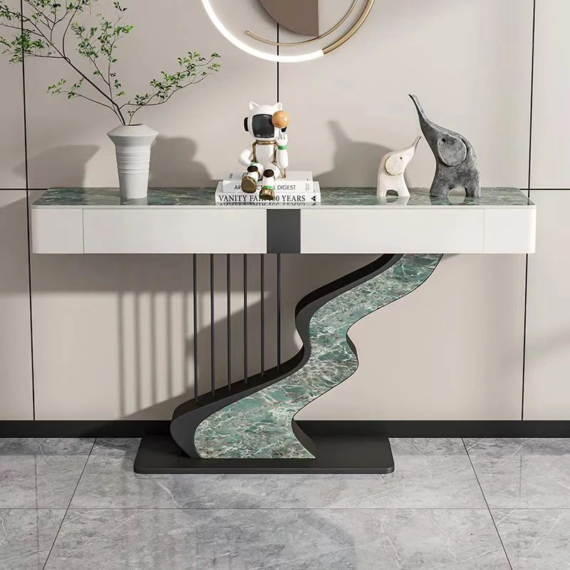 Modern Console Table with Drawers