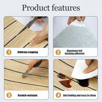 Wood Grain Peel & Stick Wallpaper