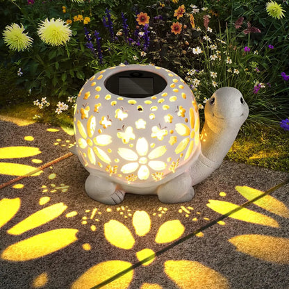 Solar Garden Statue Light