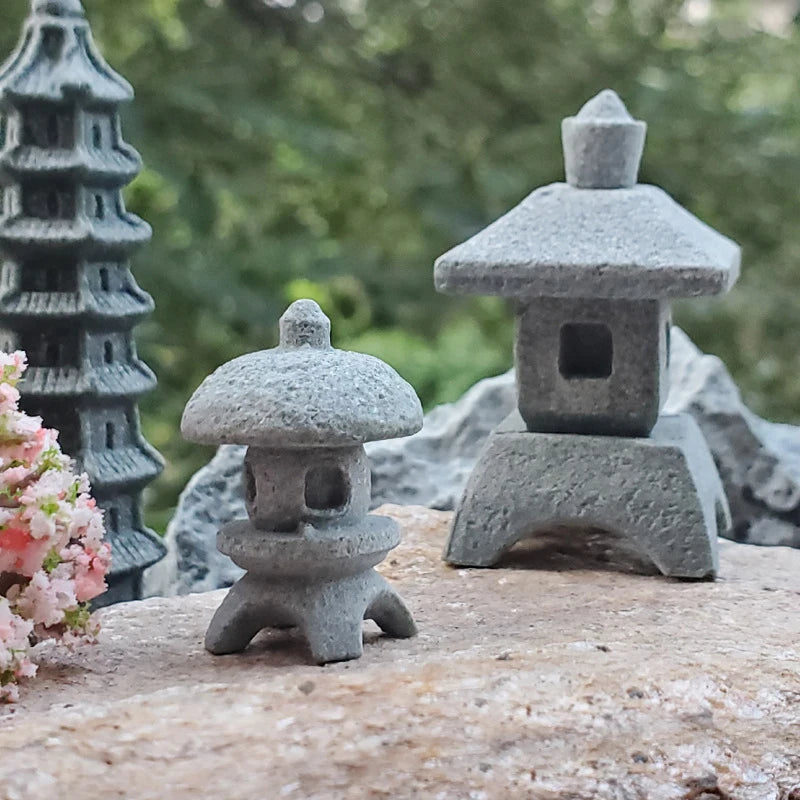Mini Pagoda Garden Statue
