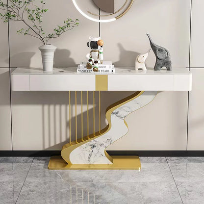 Modern Console Table with Drawers