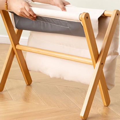 Foldable Cushioned Footstool