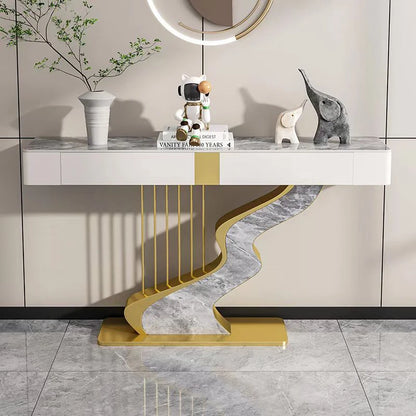 Modern Console Table with Drawers