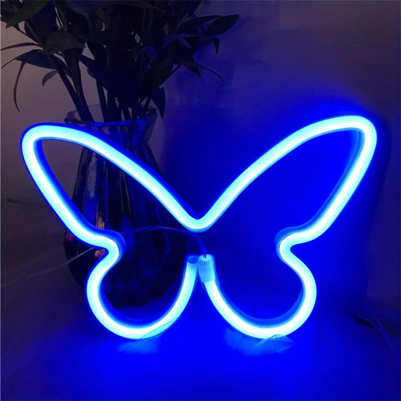 LED Butterfly Neon Light