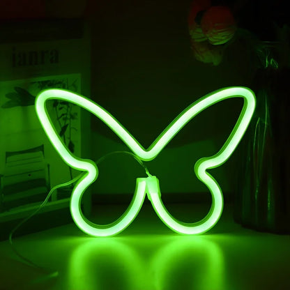 LED Butterfly Neon Light