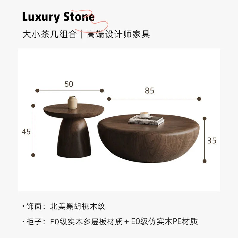 Minimalist Wood Coffee Table